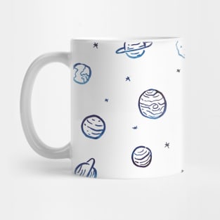 Planets Pattern Mug